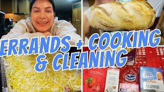 EASY AT HOME SOURDOUGH BREAD & CHICKEN SPAGHETTI | SAMS CLOB GROCERY HAUL | THE SIMPLIFIED SAVER