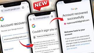 How to Recover Gmail Account without Recovery Email and Phone Number 2025