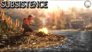 Day One Wilderness Survival | Subsistence Gameplay | Part 1