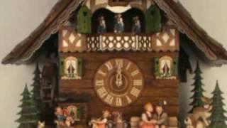 cuckoo clock "Happy Family" #801/1 8TMT