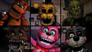 Ultimate Custom Night | ALL JUMPSCARES & ATTACKS | 1080p60