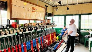 An hour at Horsted Keynes Signalbox