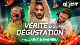 ️ Vérité ou dégustation avec Laink & Baghera au #ZEVENT2024 (Poca nous met en PLS)