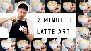 Watch me make 50 coffees in our coffee shop