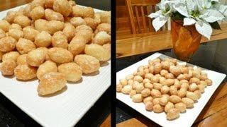 How to make Lemon Pignolata (Italian Donuts) from Loretta's Kitchen