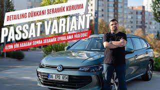 Seramik Kaplama Uygulaması ile VW Passat Variant Nasıl Mükemmel Bir Parlaklık ve Koruma Kazandı?