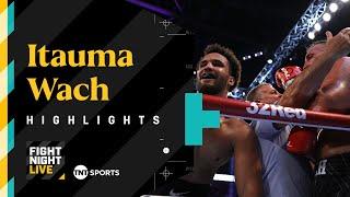 HAMMERED IN TWO  | Moses Itauma vs Mariusz Wach | Fight Night Highlights #JoyceChisora 