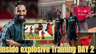 TACTICAL MASTERCLASS: RUBEN AMORIM’S SECOND TRAINING SESSION AT MAN UNITED!