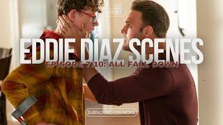 Eddie's parents arrive, he talks to them & then rush to the hospital - 7x10 | All fall down