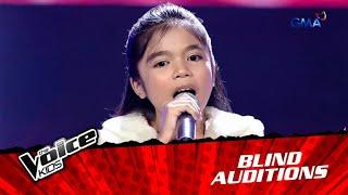 Felicity Jewel - Listen | The Voice Kids Philippines 2024 | Blind Auditions | Full Performance