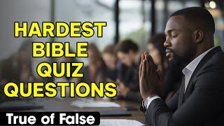30 Bible Questions To Test Your Knowledge - The Bible Quiz