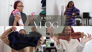 Trying to knit and get over food poisoning, Choosing yarn for Spring tees, + more! | Knit Vlog #33