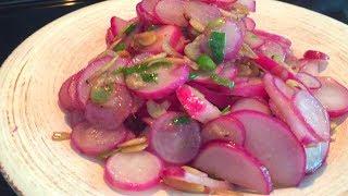 水萝卜炒虾皮 Best healthy Radish Recipe 糖尿病健康食谱