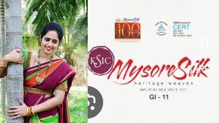 KSIC Mysore silk saree collection || ಮೈಸೂರು ಸಿಲ್ಕ್ ಸೀರೆ || with price