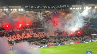 Ambiance PSG Saint-Étienne - Victoire face aux Verts !