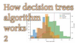 How decision trees algorithm works - part 2