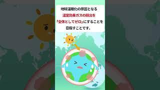 カーボンニュートラルってなに？【鳥取市】