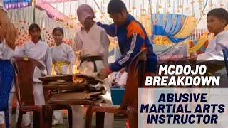 McDojo Breakdown: Abusive Martial Arts Instructor Slams Students Heads Through Flaming Tiles