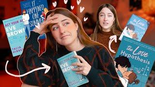 i'm a tired student so i read ROMANCE BOOKS just to feel something  reading vlog