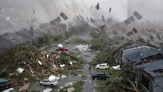 Brutal Chaos in Texas Today! Baseball Size Hail Destroys Homes, Cars in Austin