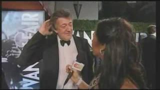 Stephen Fry at the Oscars - GMTV - 8th March 2010