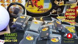 ARC Zippo ~ Zippo boxes for long-term storage inside a plastic bag | General Views | ARCz-139