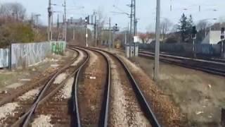 ÖBB Vorortelinie Führerstandsvideo mit Rh4024, S45,  Wien Hütteldorf - Wien Handelskai