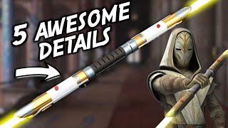 5 Awesome Details of New Temple Guard Neopixel Lightsaber Staff! (Artsabers)