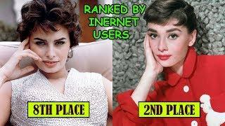 Most Gorgeous Beautiful Women in Hollywood All Time Ranked by Internet Users | AllinAll