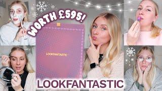 I only used ADVENT CALENDAR beauty products for 24 HOURS...  LOOKFANTASTIC unboxing & review!