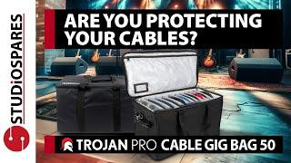 Cable Gig Bag 50 by Trojan Pro