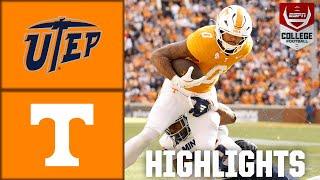 UTEP Miners vs. Tennessee Volunteers | Full Game Highlights | ESPN College Football