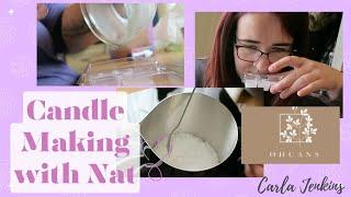 *GIFTED* Ohcans candle making Kit. It's crafting - a CHILD could do it! | CARLA JENKINS