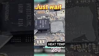 Emmc& Cpu Remove #emmcreballing #shorts   #smartphone