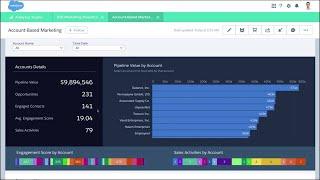 Sales Cloud: Account-Based Marketing Dashboard