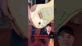 Fender Custom Shop Dale Wilson Masterbuilt '61 Strat Brazilian Rosewood Board Relic Vintage White