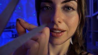 ASMR: GENTLE ZAC ZAC ( hand movements, blowing sound