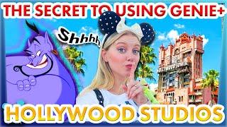 The SECRET to Using Genie Plus in Disney's Hollywood Studios