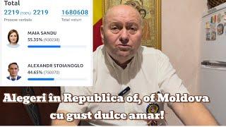 Alegeri în Republica of, of Moldova cu gust dulce amar!