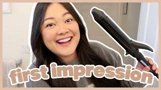 Bio Ionic 1.5" Long Barrel Curling Iron | First Impressions (perfect for long hair)