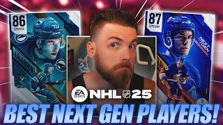 THE BEST NEXT GEN PLAYERS IN NHL 25!