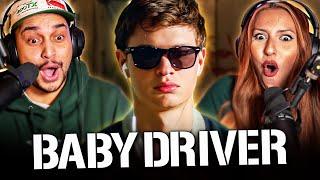 BABY DRIVER (2017) MOVIE REACTION - EDGAR WRIGHT DOES IT AGAIN! - FIRST TIME WATCHING - REVIEW