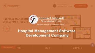 Hospital Management Software Development Company | Connect Infosoft | Saas Software Development