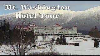 Mt. Washington Hotel Tour And Rustic log Cabins Lisbon NH