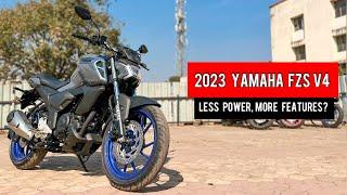 2023 Yamaha FZS v4 BS6 E20 Detailed Ride Review