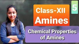 Class-XII Chemical Properties of Amines Part-1