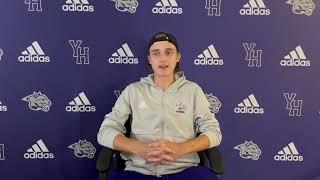 GEN | Young Harris Athletics Player Spotlight | Men's Tennis' Janis Auslands | March 21, 2022