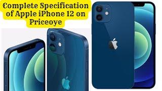 Complete Specification of Apple iPhone 12 on Priceoye