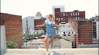 a denim lookbook | Sarah Burgett