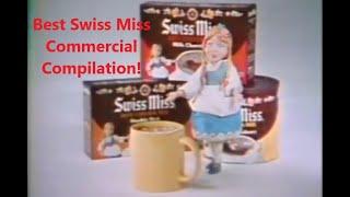 Vintage Swiss Miss Hot Cocoa & Pudding Commercial Compilation! Retro 70s 80s TV Classics!